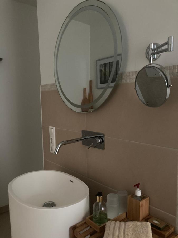 Appartement Auszeit Am Haffufer à Wilhelmshof Extérieur photo